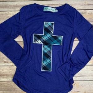 Long Sleeve embroidered shirt.